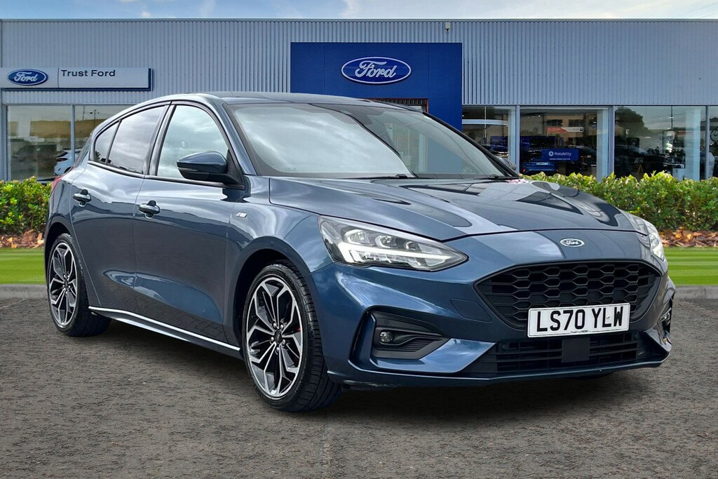 Ford Focus 1.0T Ecoboost St-line X Hatchback Blue