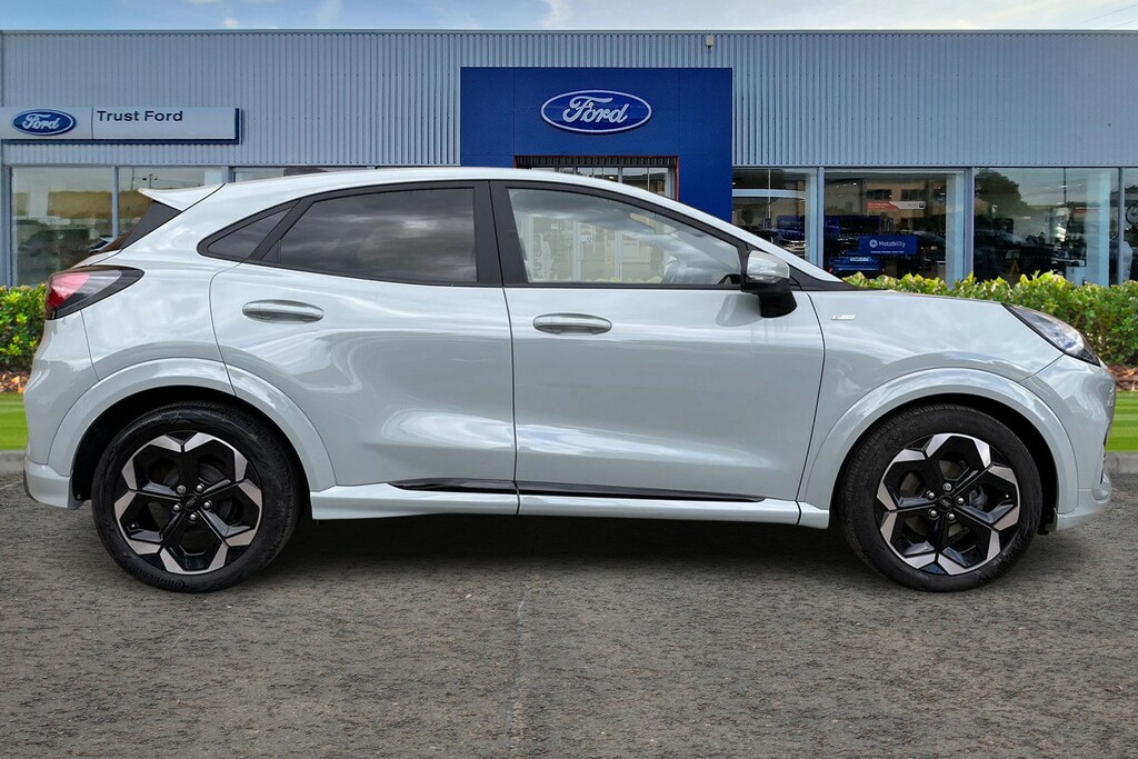 Ford Puma 1.0 Ecoboost Hybrid Mhev 155 St-line X Dct WN25APF Grey #3