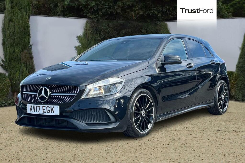 Mercedes-Benz A Class A200d Amg Line Executive KV17EGK Black #5