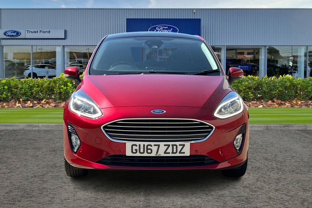 Ford Fiesta 1.0T Ecoboost Titanium Hatchback GU67ZDZ Red #6