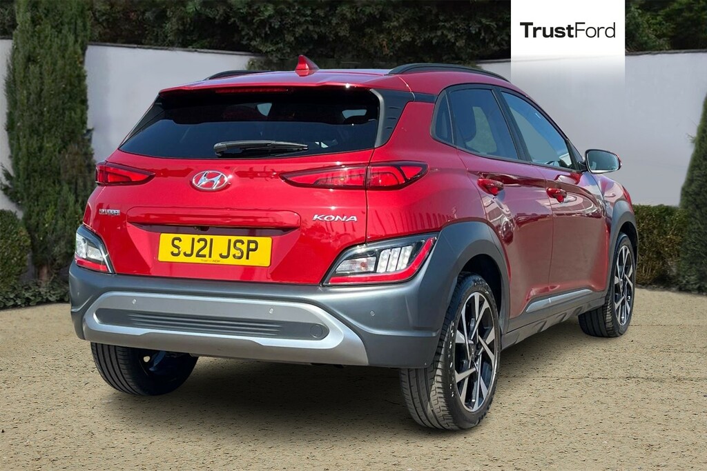 Hyundai Kona 1.0 T-gdi Mhev Premium Suv Hybrid Manua SJ21JSP Red #4