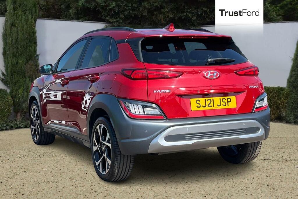Hyundai Kona 1.0 T-gdi Mhev Premium Suv Hybrid Manua SJ21JSP Red #2