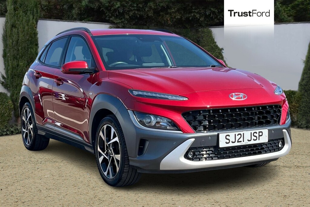 Hyundai Kona 1.0 T-gdi Mhev Premium Suv Hybrid Manua Red