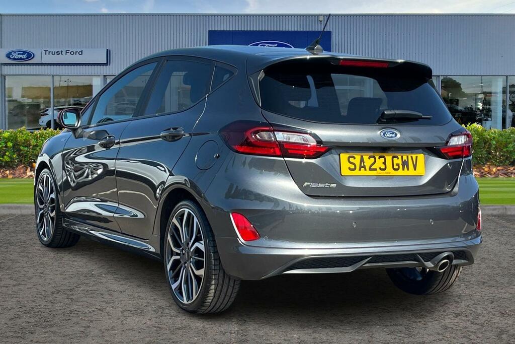 Ford Fiesta 1.0T Ecoboost St-line X Hatchback Manua SA23GWV Grey #2