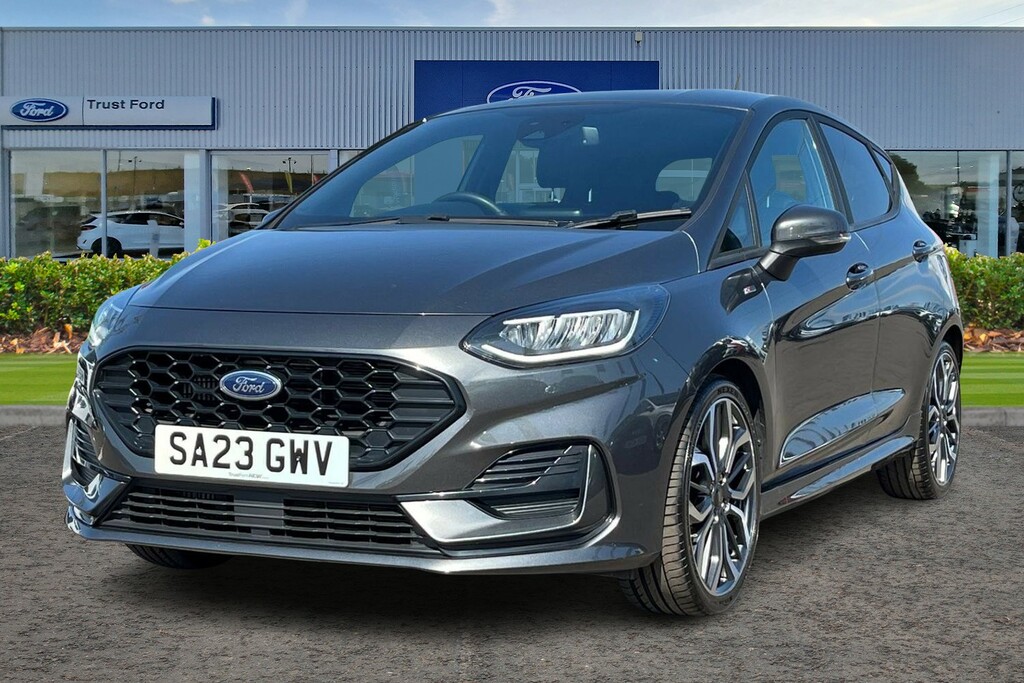 Ford Fiesta 1.0T Ecoboost St-line X Hatchback Manua SA23GWV Grey #5