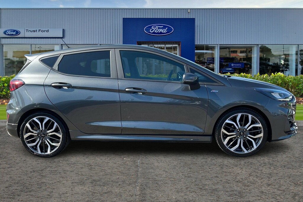 Ford Fiesta 1.0T Ecoboost St-line X Hatchback Manua SA23GWV Grey #3