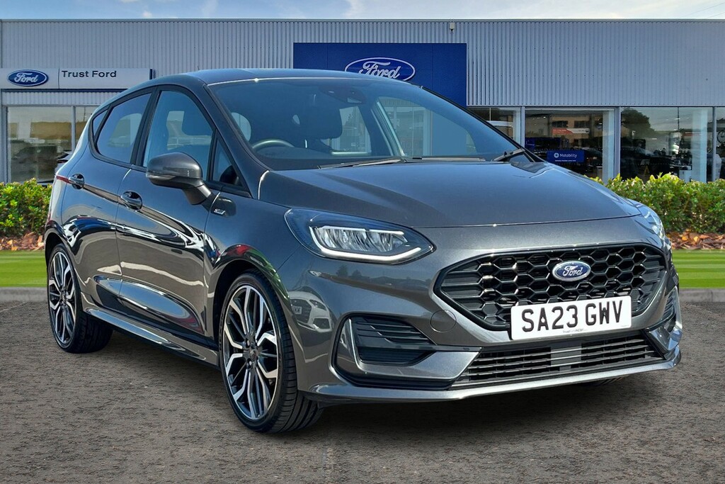 Ford Fiesta 1.0T Ecoboost St-line X Hatchback Manua Grey