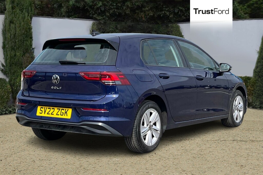 Volkswagen Golf 1.5 Tsi Life SV22ZGK Blue #4