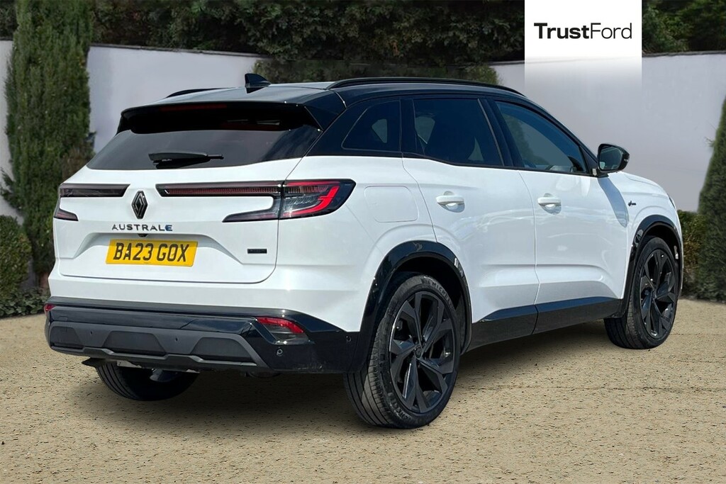 Renault Austral E-tech Fhev Iconic Esprit Alpine 4C BA23GOX Black #4