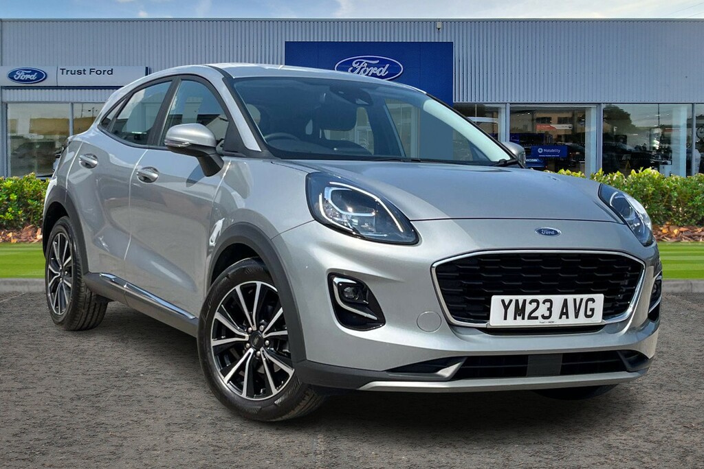 Ford Puma 1.0 Titanium Sync3 Navigation Rear Parking Sensors Silver