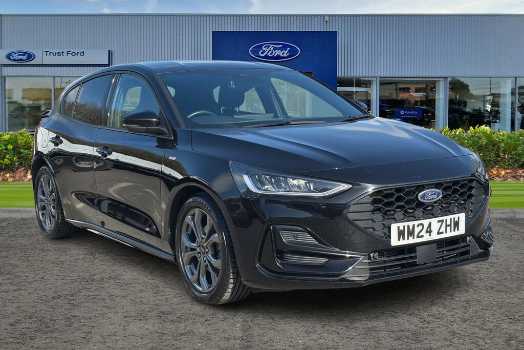 Ford Focus 1.0T Ecoboost Mhev St-line Hatchback Hy Black