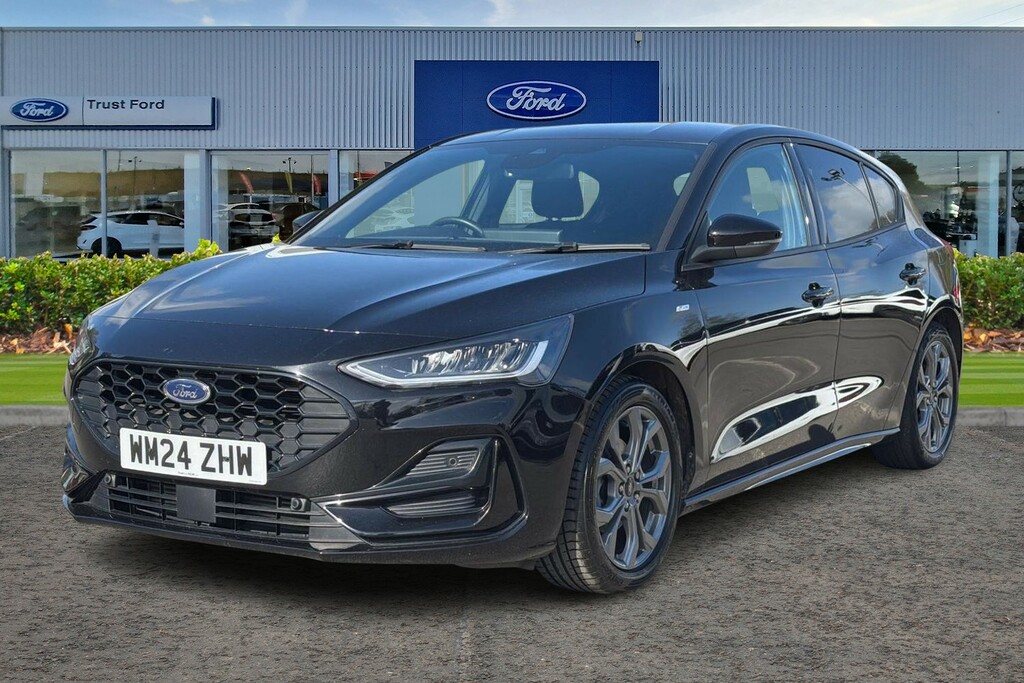 Ford Focus 1.0T Ecoboost Mhev St-line Hatchback Hy WM24ZHW Black #5