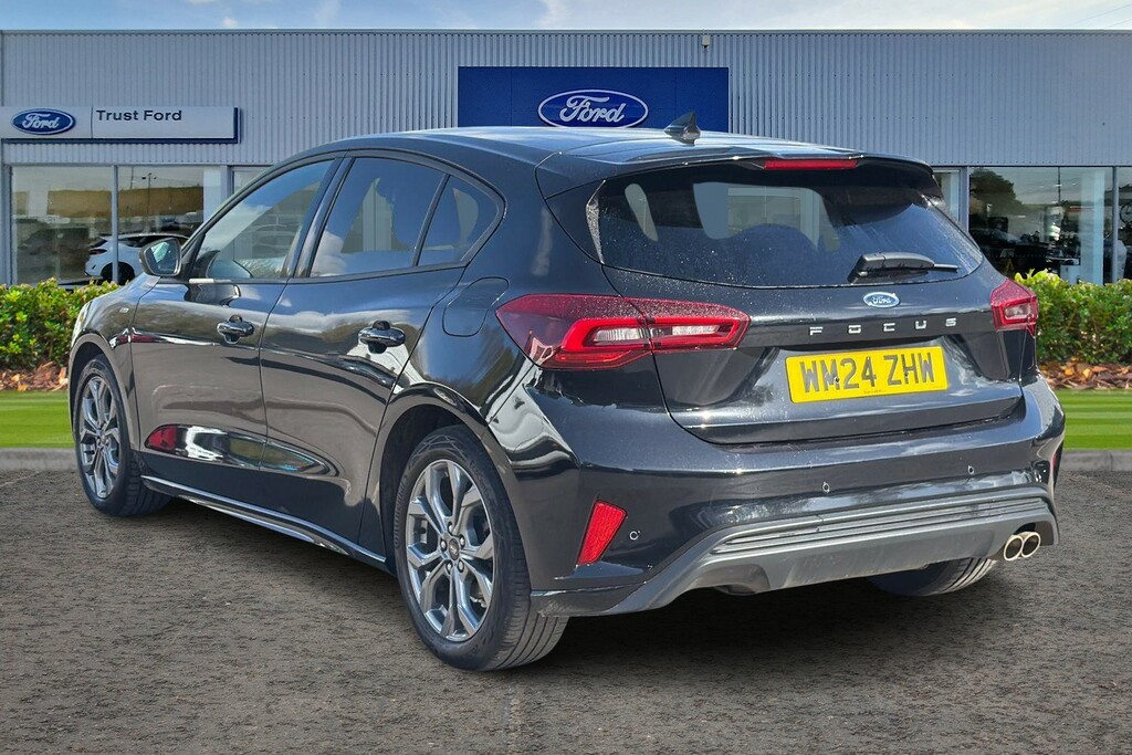 Ford Focus 1.0T Ecoboost Mhev St-line Hatchback Hy WM24ZHW Black #2
