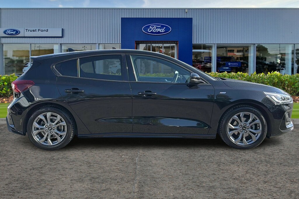 Ford Focus 1.0T Ecoboost Mhev St-line Hatchback Hy WM24ZHW Black #3
