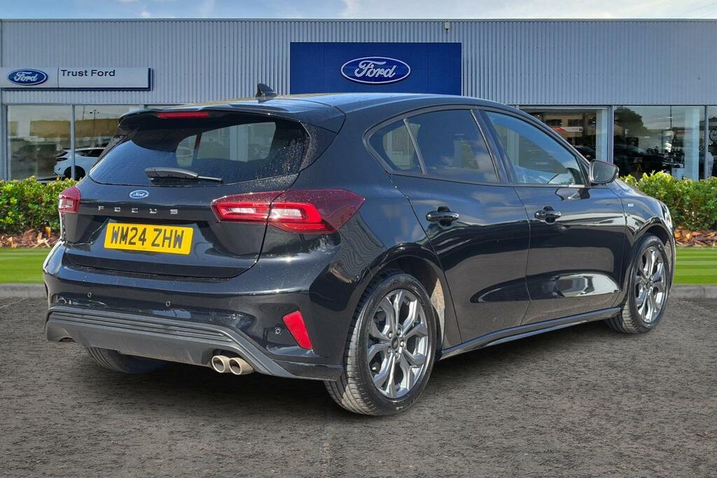 Ford Focus 1.0T Ecoboost Mhev St-line Hatchback Hy WM24ZHW Black #4