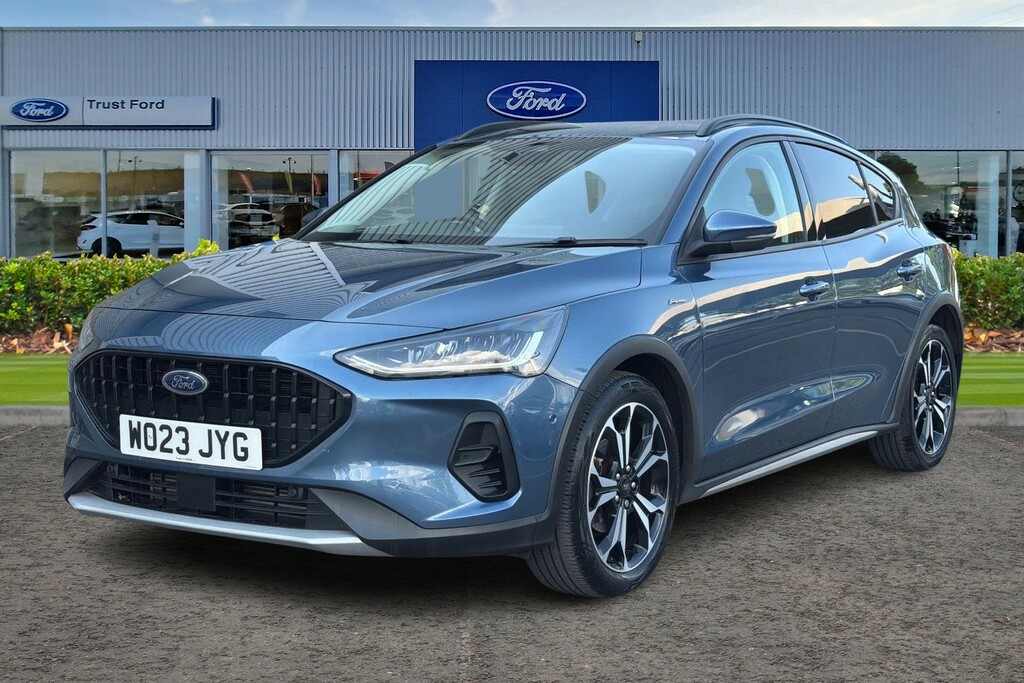 Ford Focus 1.0 Ecoboost Active X With Front Rear Sensor WO23JYG Blue #5