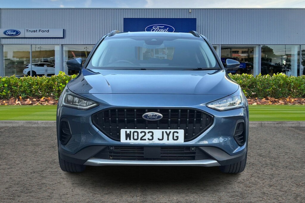 Ford Focus 1.0 Ecoboost Active X With Front Rear Sensor WO23JYG Blue #6