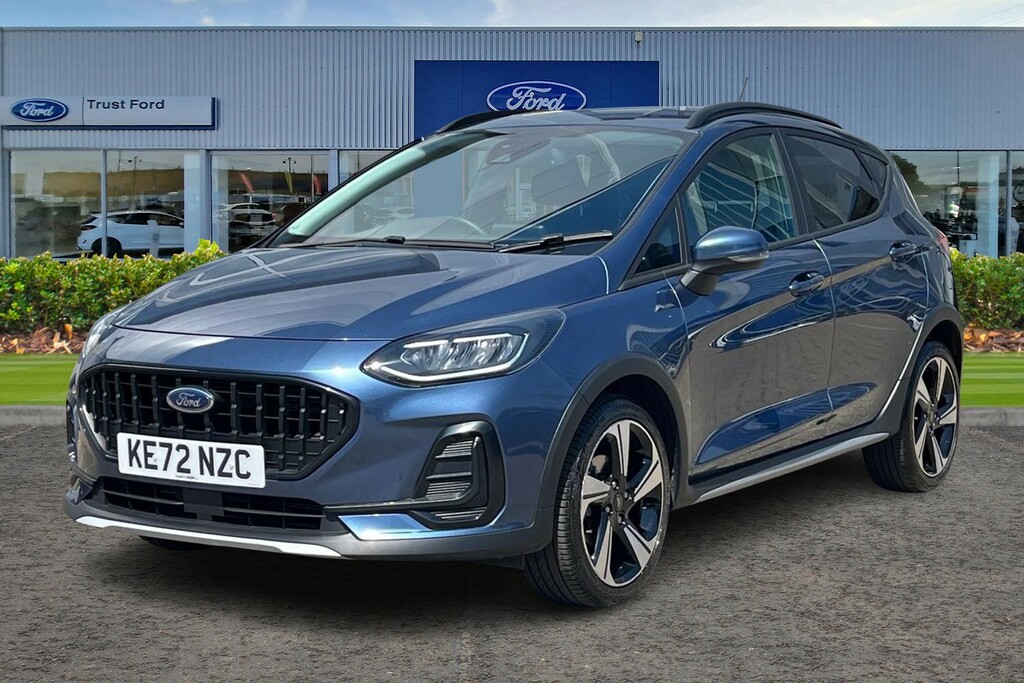 Ford Fiesta 1.0T Ecoboost Mhev Active Edition Hatchback Pe KE72NZC Blue #5