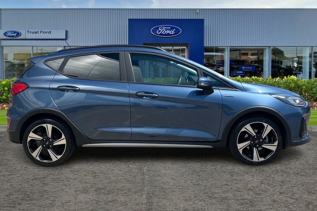 Ford Fiesta 1.0T Ecoboost Mhev Active Edition Hatchback Pe KE72NZC Blue #3
