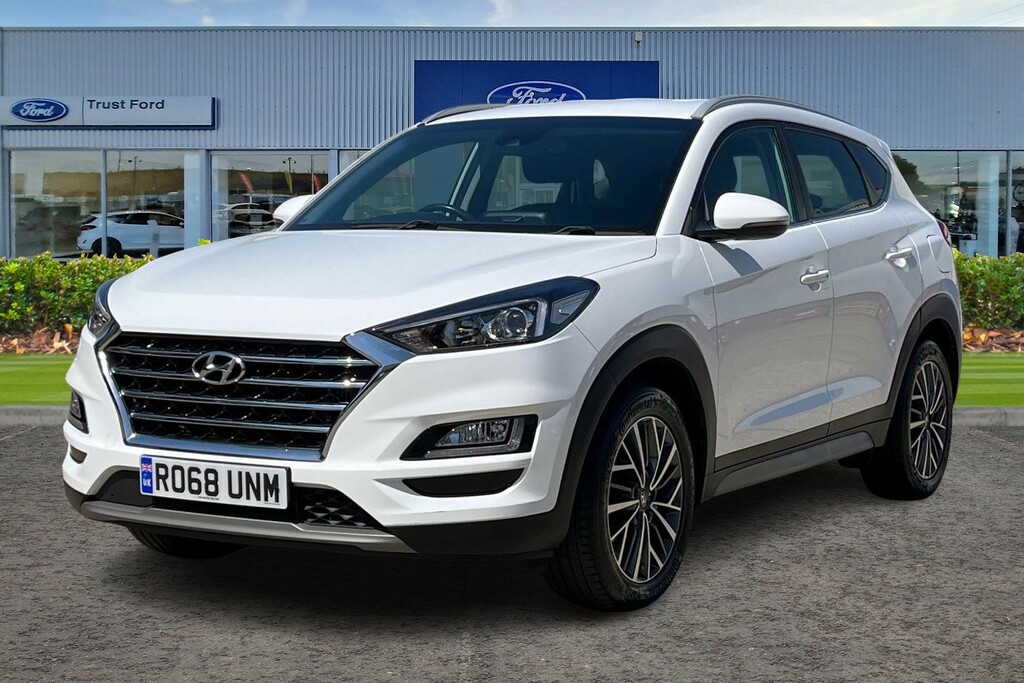Hyundai Tucson 1.6 T-gdi Premium Suv Dct Euro 6 S S RO68UNM White #5