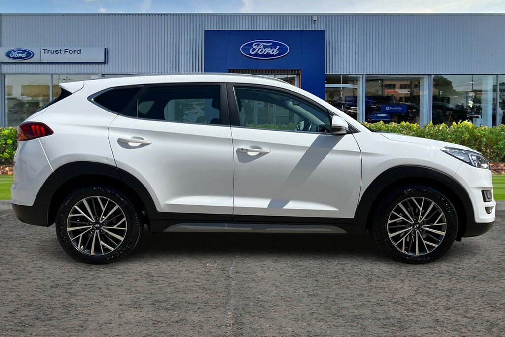 Hyundai Tucson 1.6 T-gdi Premium Suv Dct Euro 6 S S RO68UNM White #3