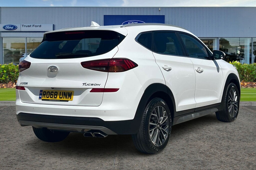 Hyundai Tucson 1.6 T-gdi Premium Suv Dct Euro 6 S S RO68UNM White #4
