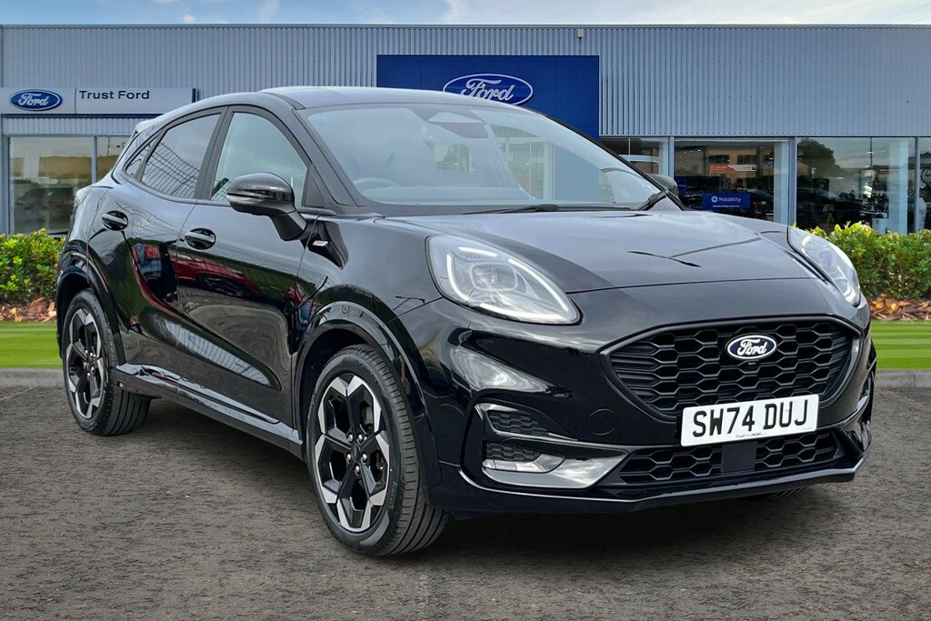 Ford Puma 1.0 Ecoboost Hybrid Mhev St-line X Black