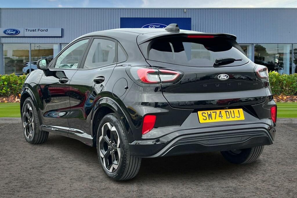 Ford Puma 1.0 Ecoboost Hybrid Mhev St-line X SW74DUJ Black #2