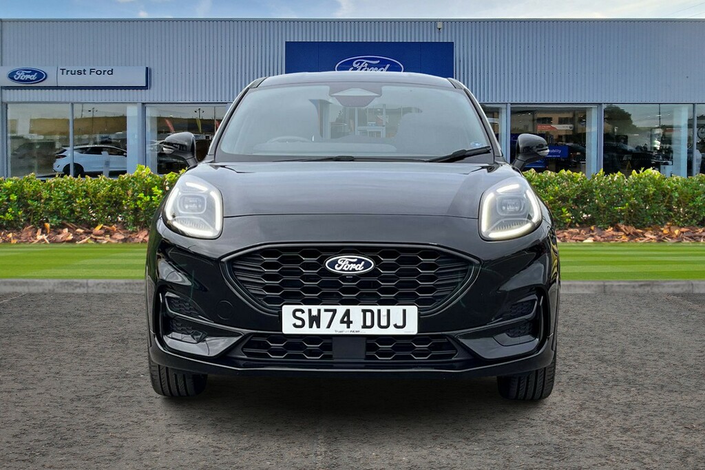 Ford Puma 1.0 Ecoboost Hybrid Mhev St-line X SW74DUJ Black #6