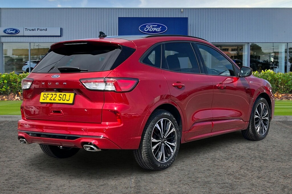 Ford Kuga 1.5 Ecoboost 150 St-line X Edition Black Pk SF22SOJ Red #4