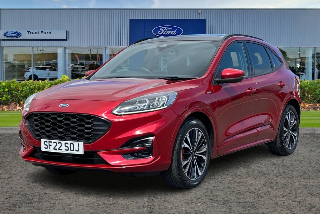 Ford Kuga 1.5 Ecoboost 150 St-line X Edition Black Pk SF22SOJ Red #5
