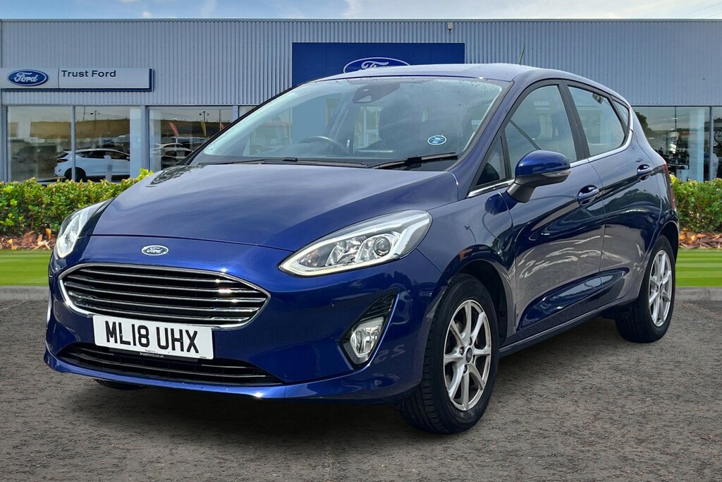 Ford Fiesta 1.1 Zetec Navigation Sync 3 With Apple Carplay ML18UHX Blue #5