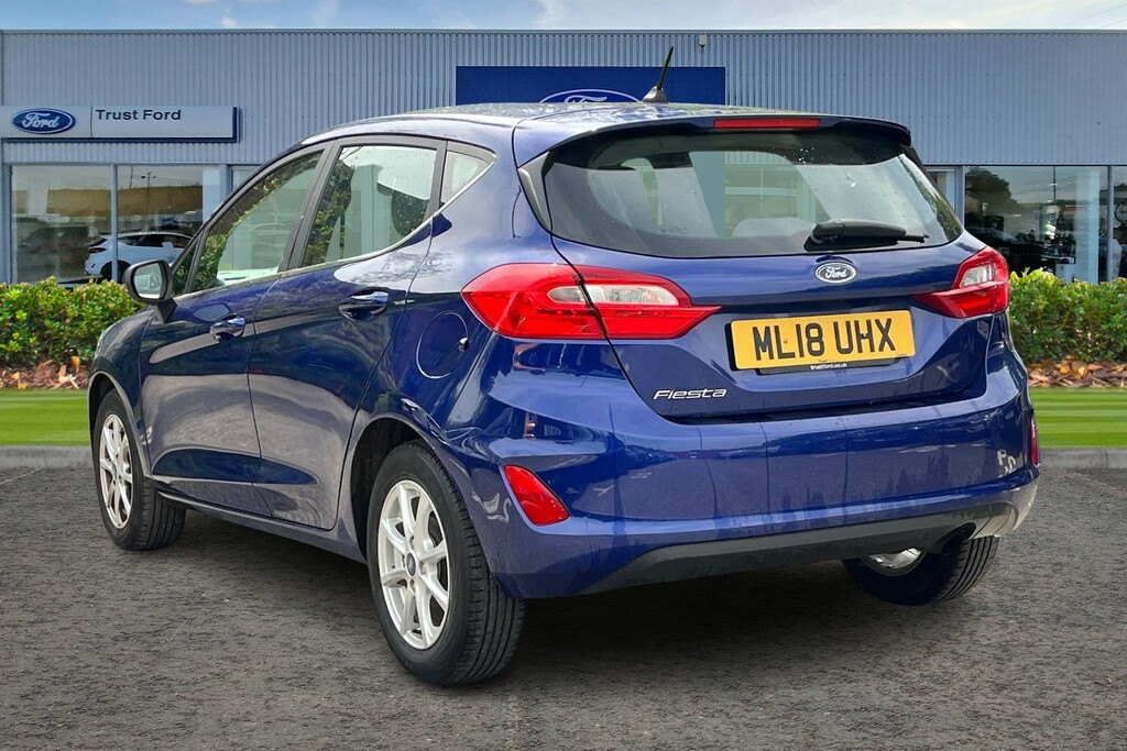 Ford Fiesta 1.1 Zetec Navigation Sync 3 With Apple Carplay ML18UHX Blue #2
