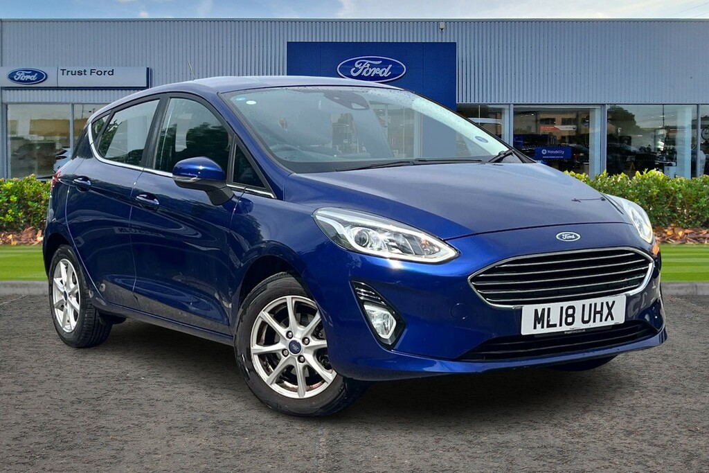 Ford Fiesta 1.1 Zetec Navigation Sync 3 With Apple Carplay Blue