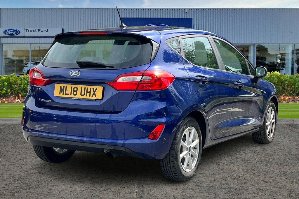 Ford Fiesta 1.1 Zetec Navigation Sync 3 With Apple Carplay ML18UHX Blue #4