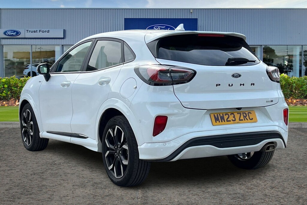 Ford Puma 1.0 Ecoboost Hybrid Mhev 155 St-line X Self Pa MW23ZRC White #2