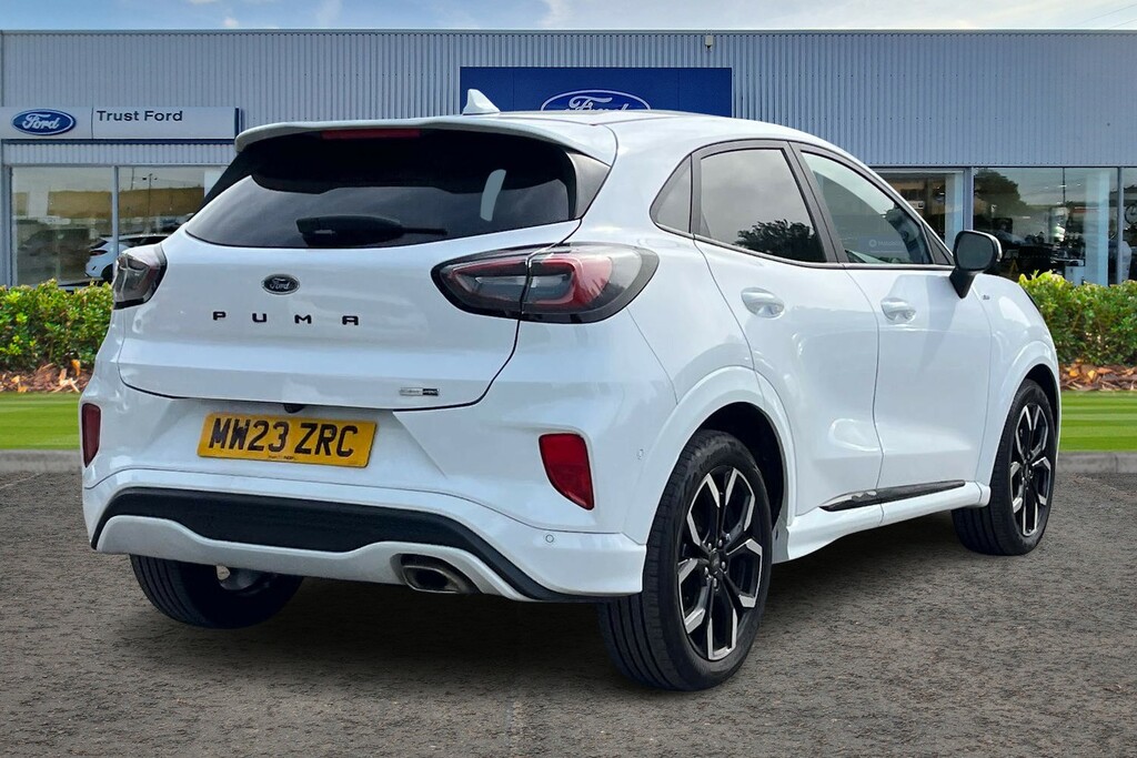 Ford Puma 1.0 Ecoboost Hybrid Mhev 155 St-line X Self Pa MW23ZRC White #4