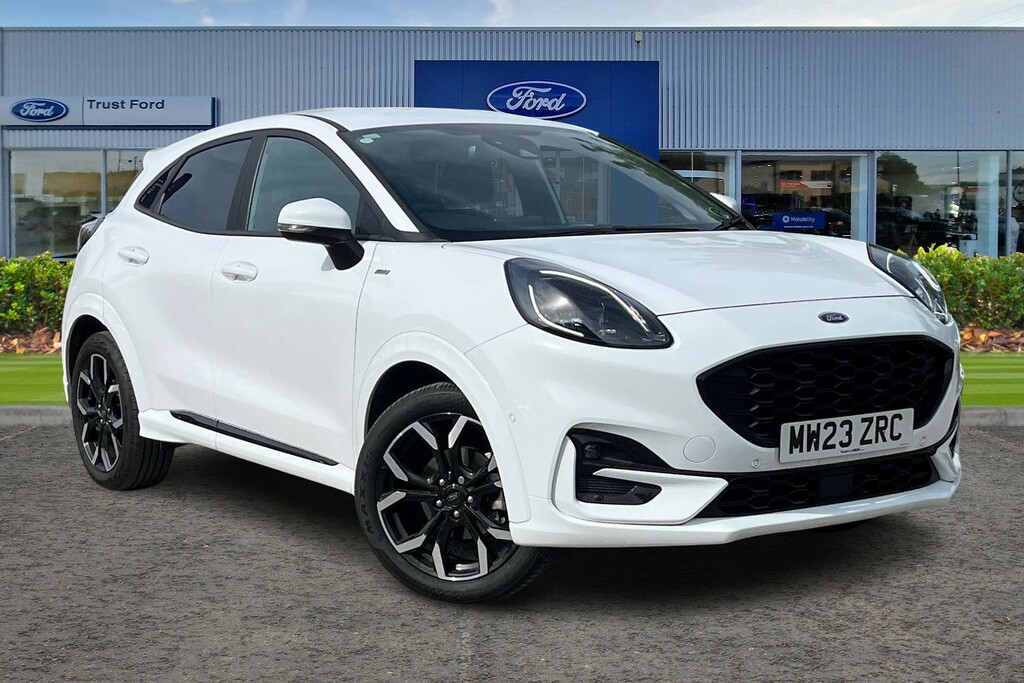 Ford Puma 1.0 Ecoboost Hybrid Mhev 155 St-line X Self Pa White