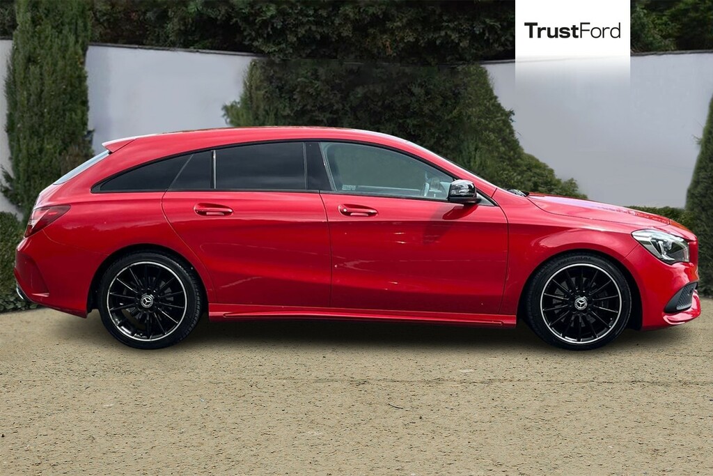 Mercedes-Benz CLA Class Cla 220D Amg Line Night Edition Tip Red #3