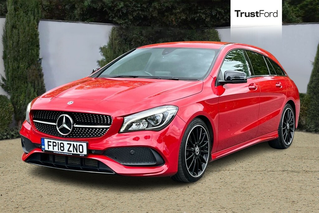 Mercedes-Benz CLA Class Cla 220D Amg Line Night Edition Tip Red #5