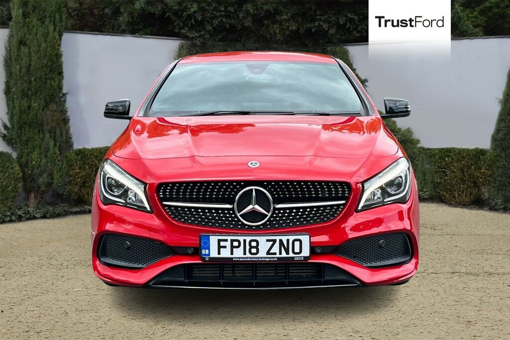 Mercedes-Benz CLA Class Cla 220D Amg Line Night Edition Tip Red #6