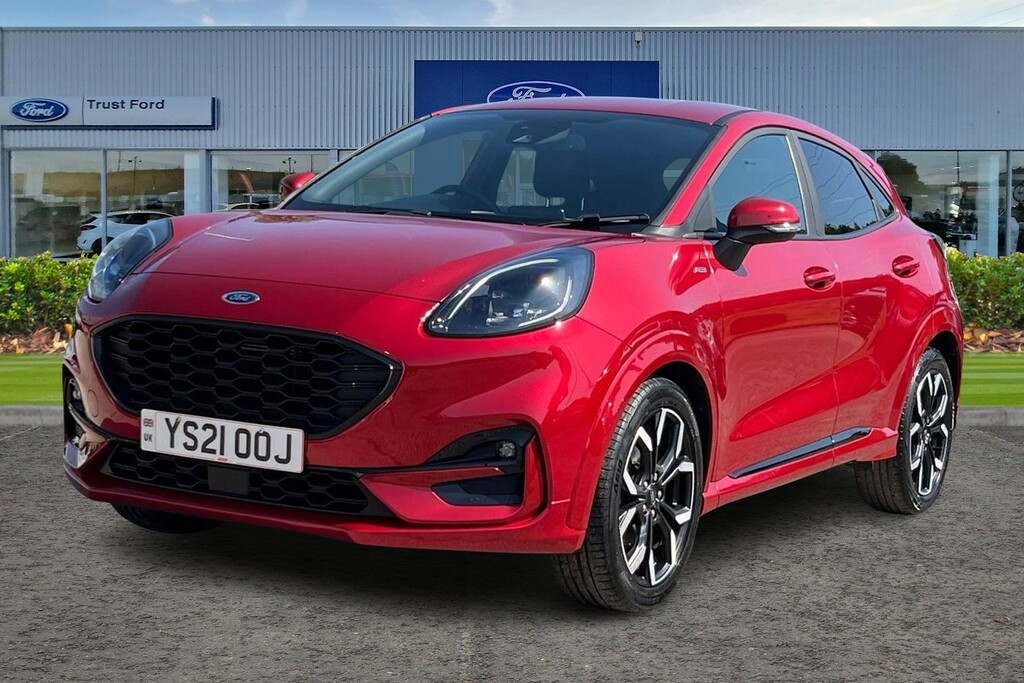 Ford Puma 1.0 Ecoboost Hybrid Mhev St-line X Sync3 Navigatio YS21OOJ Red #5