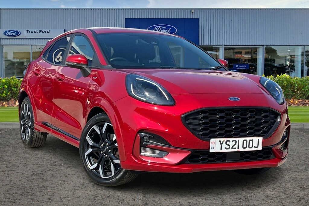 Ford Puma 1.0 Ecoboost Hybrid Mhev St-line X Sync3 Navigatio Red