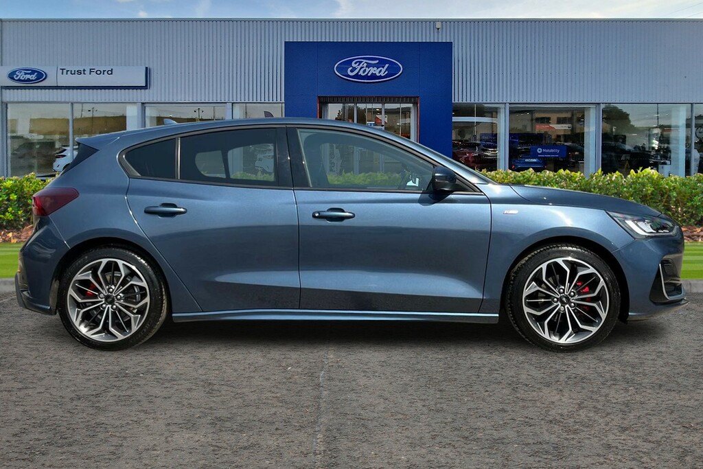 Ford Focus 1.0 St-line Vignale Sync4 Navigation Heated Seats YH23HPC Blue #3