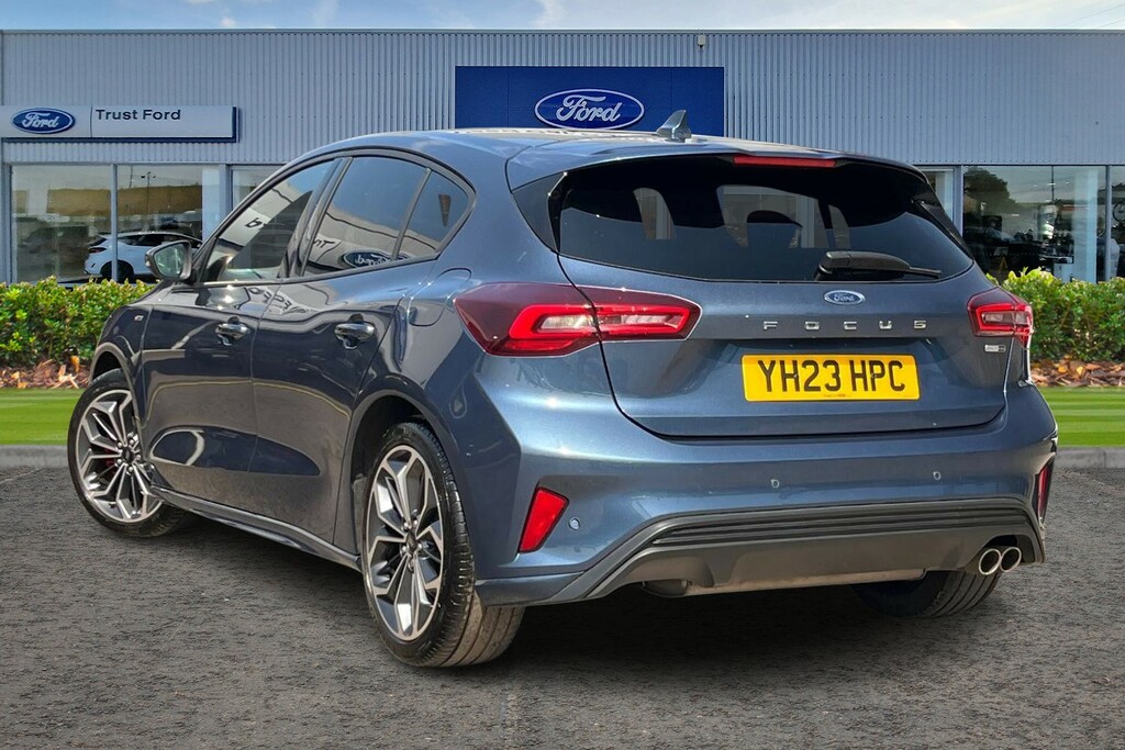 Ford Focus 1.0 St-line Vignale Sync4 Navigation Heated Seats YH23HPC Blue #2
