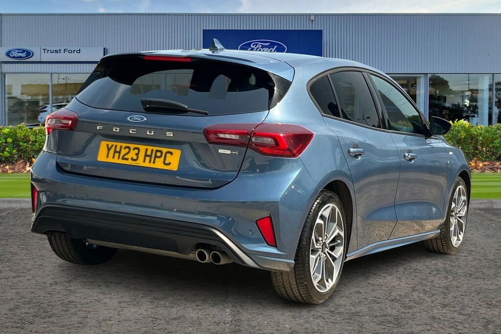 Ford Focus 1.0 St-line Vignale Sync4 Navigation Heated Seats YH23HPC Blue #4