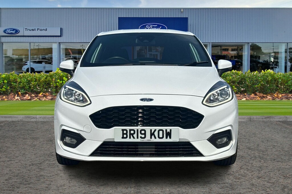 Ford Fiesta 1.0 Ecoboost St-line 3Dr- With Reversing Camera BR19KOW White #6