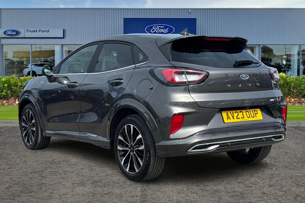 Ford Puma 1.0 Ecoboost Hybr Mhev 155 St-line Vignale Dct AV23OUP Grey #2