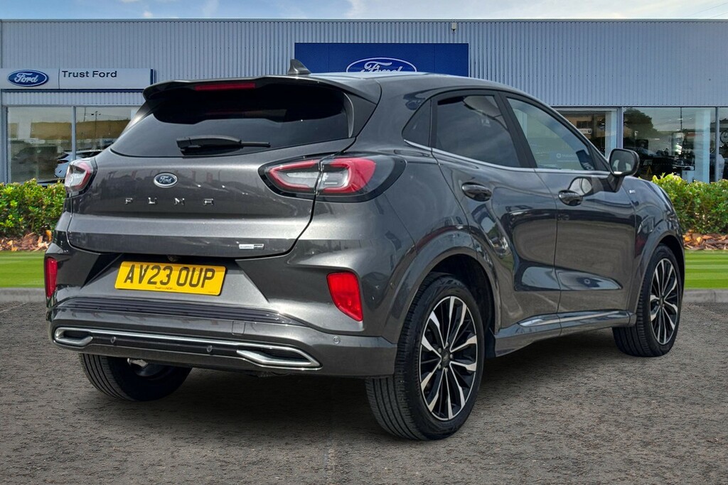 Ford Puma 1.0 Ecoboost Hybr Mhev 155 St-line Vignale Dct AV23OUP Grey #4