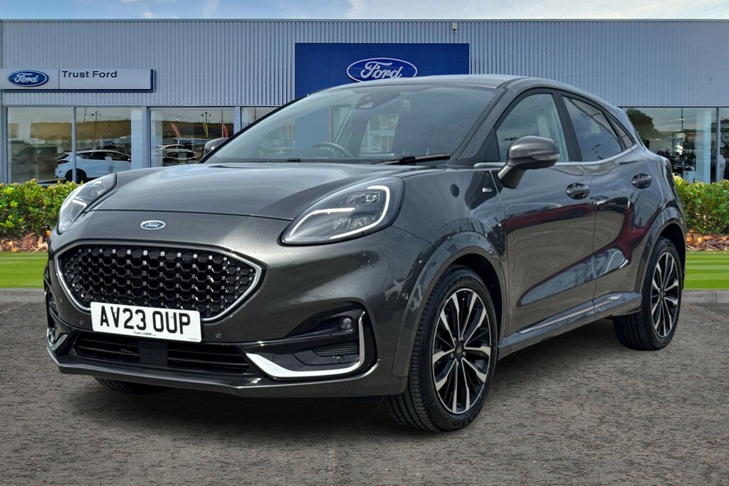 Ford Puma 1.0 Ecoboost Hybr Mhev 155 St-line Vignale Dct AV23OUP Grey #5